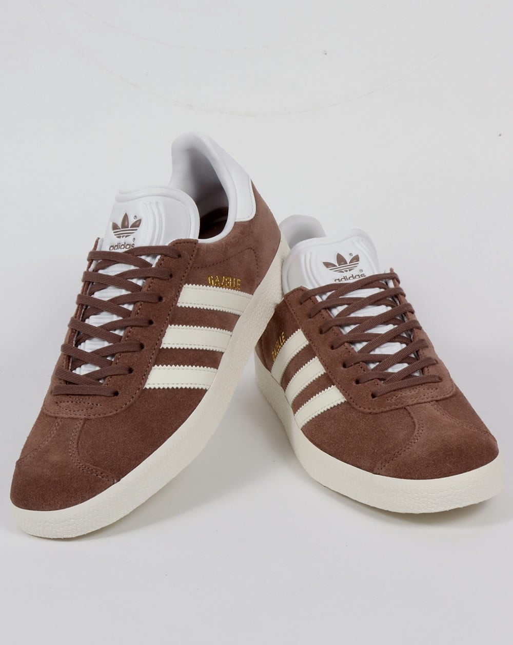 Adidas Gazelle Sneakers Soft Brown/Off White