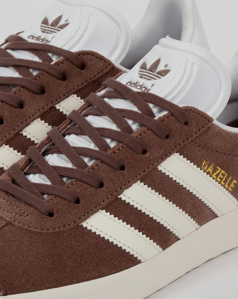 Adidas Gazelle Sneakers Soft Brown/Off White