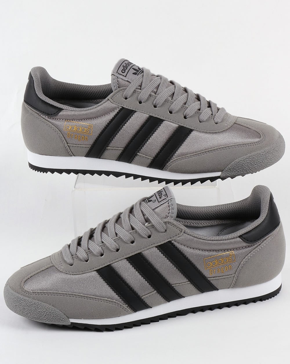 Adidas Dragon OG Trainer Solid Grau/Schwarz