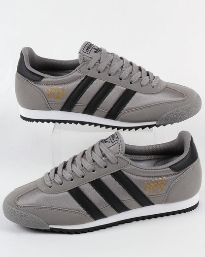 Adidas Dragon OG Trainer Solid Grau/Schwarz