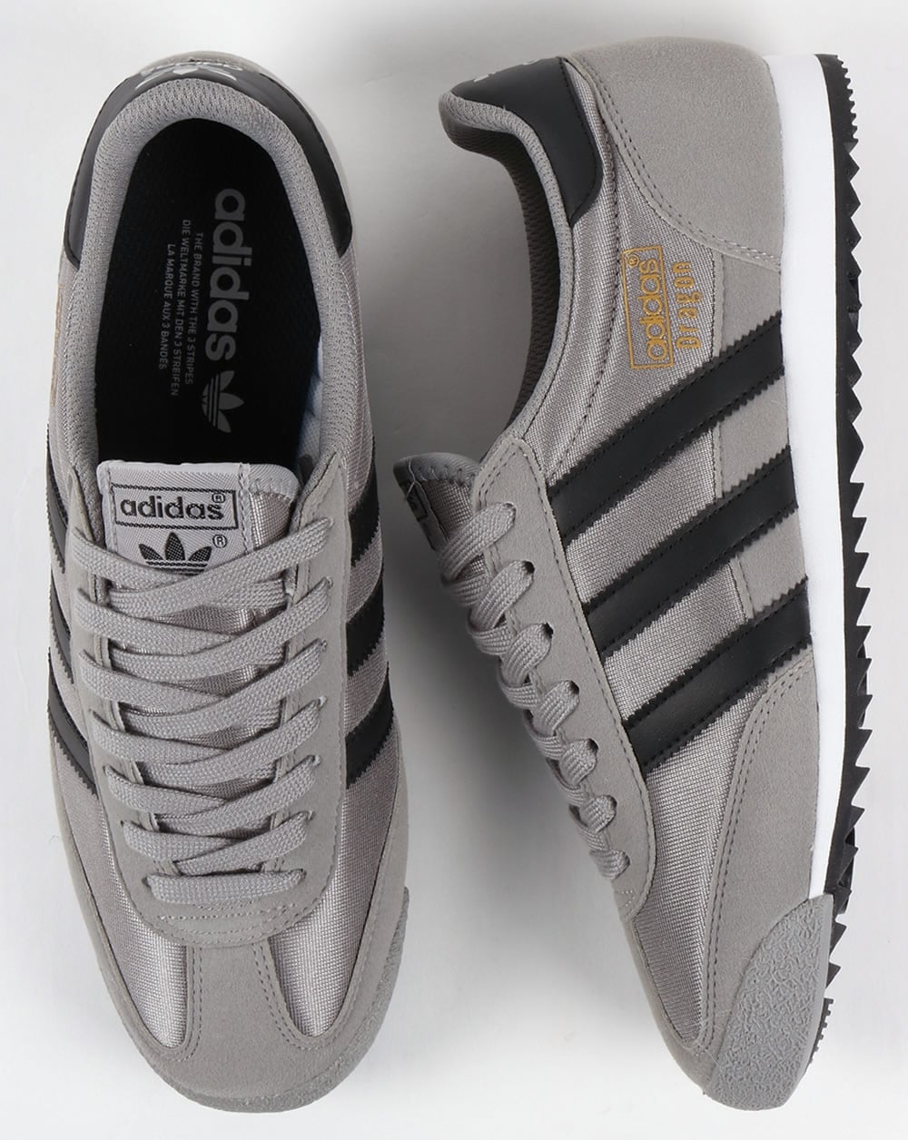 Adidas Dragon OG Trainer Solid Grau/Schwarz