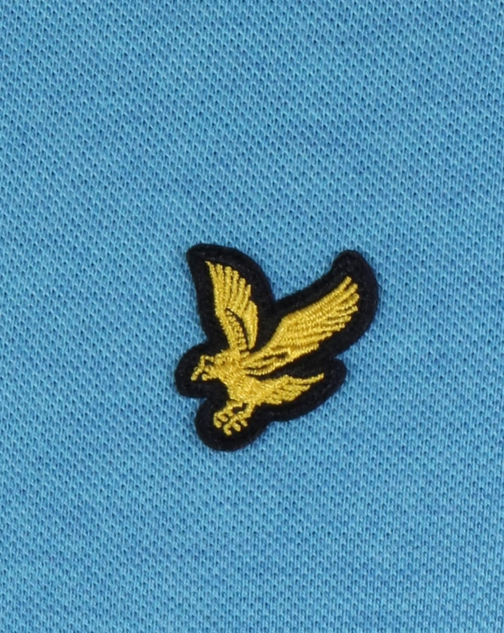 Lyle And Scott – Poloshirt „Pacific Blue Meliert“ 