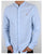 Farah Classic Grandad Collar Shirt Sky Blue