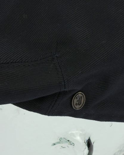 Baumwoll-Schiebermütze Marineblau