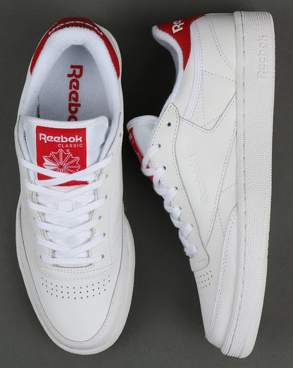 Reebok Club C 85 Retro-Sneaker Weiß/Rot