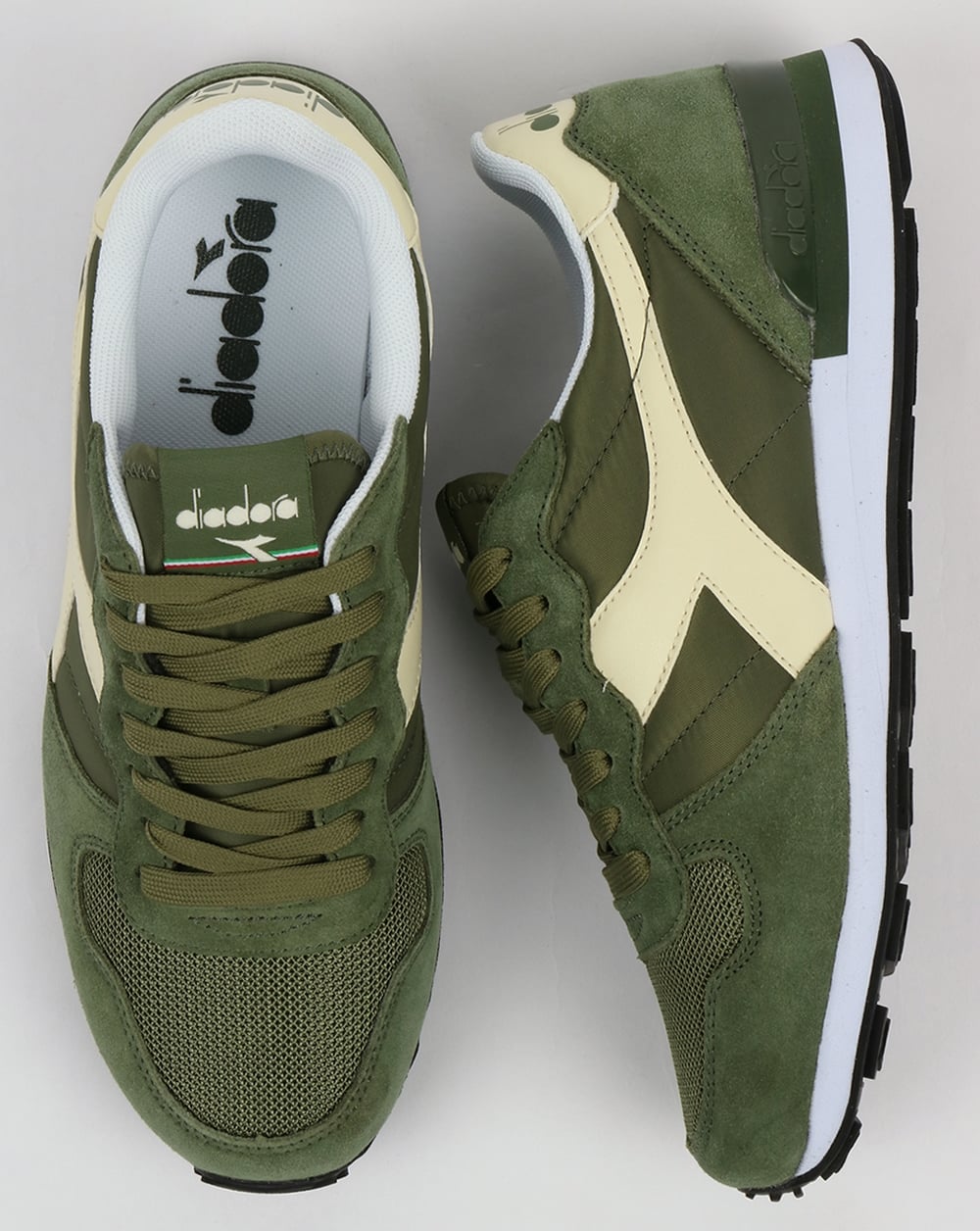Diadora Camaro Sneakers Olivgrün
