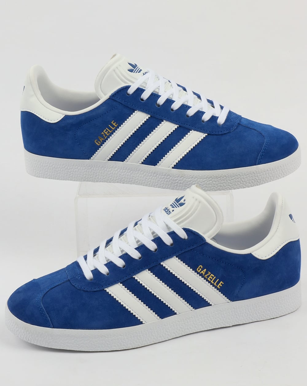 Adidas Gazelle Sneakers Königsblau/Weiß