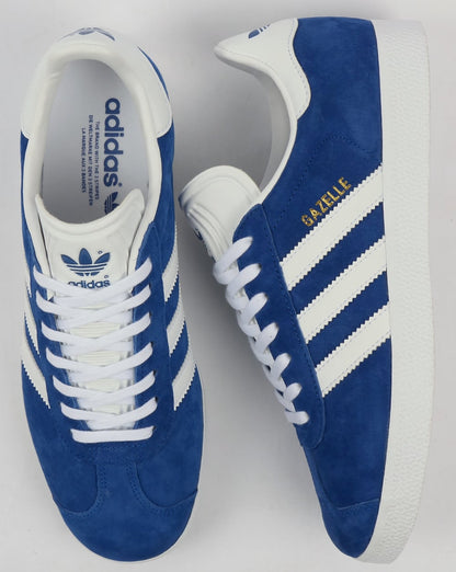 Adidas Gazelle Sneakers Königsblau/Weiß