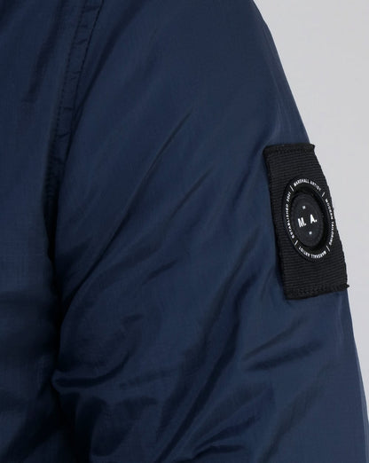 Marshall Artist Light Shell Ripstop Windrunner Marineblau