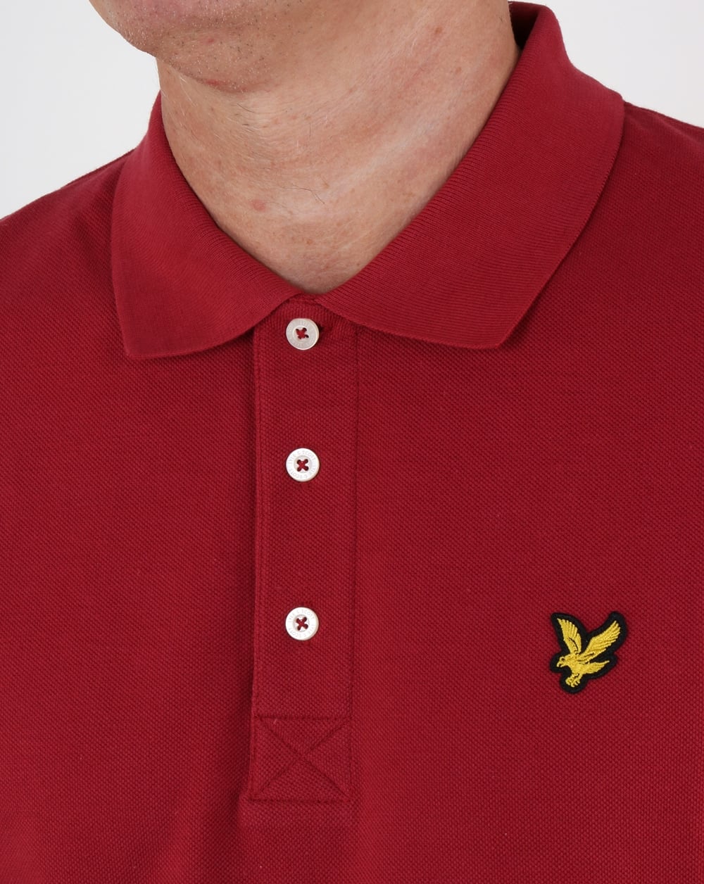 Lyle And Scott Poloshirt Granatapfel