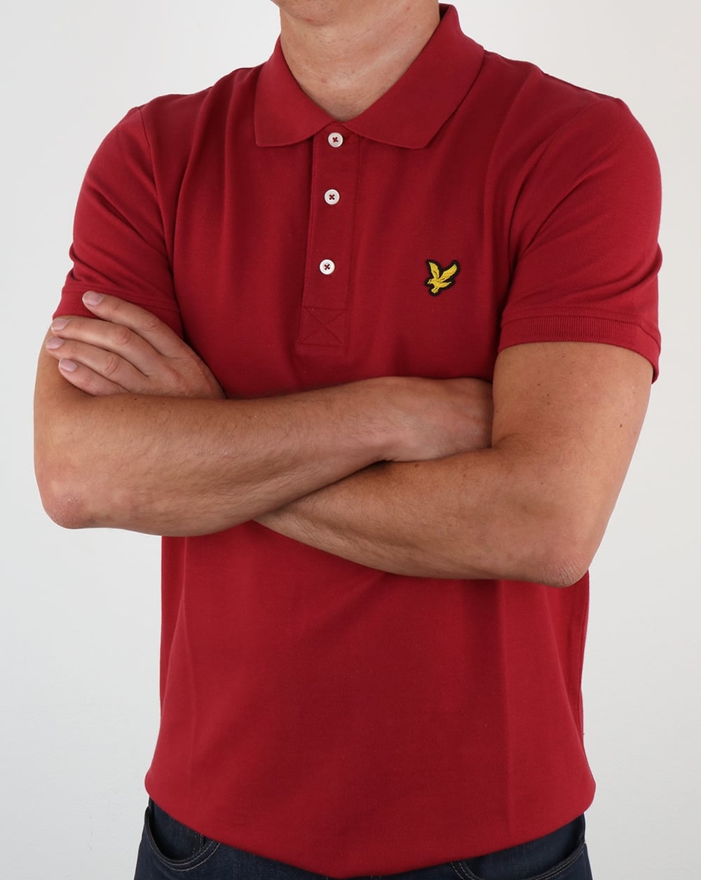Lyle And Scott Poloshirt Granatapfel