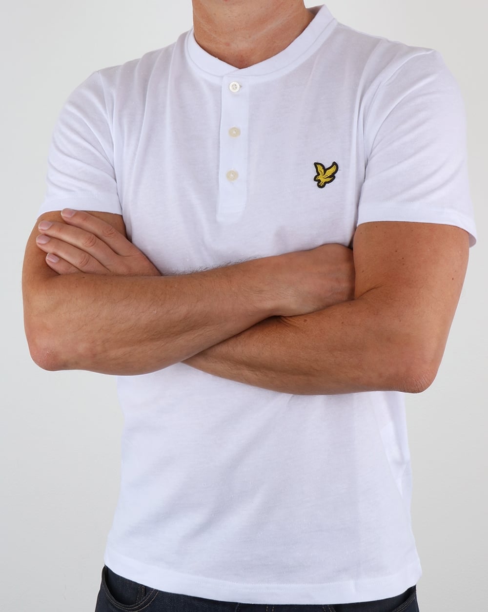 Lyle And Scott Henley T-Shirt Weiß