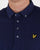 Lyle And Scott Button Down Polo Shirt Navy