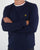 Lyle And Scott Lightweight Slub Sweatshirt Navy