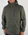 Lyle And Scott Hooded Curved Hem Jacket Dusty Olive