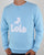 Lois Lisboa Logo Sweatshirt Sky Blue