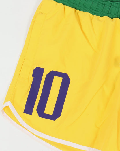 Supremacy Brasil Badeshorts Gelb/Grün