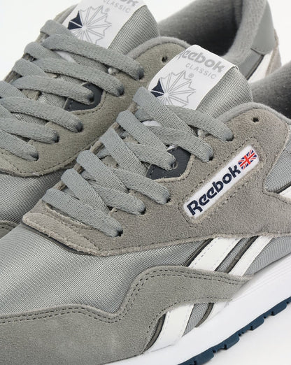 Reebok Classic Nylon Sneakers Platin/Jetblau