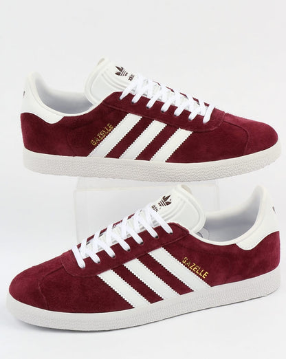 Adidas Gazelle Sneakers Kastanienbraun/Weiß