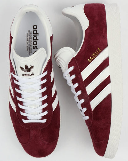 Adidas Gazelle Sneakers Kastanienbraun/Weiß