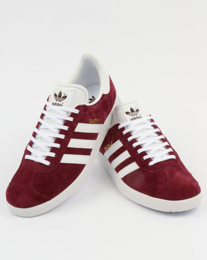 Adidas Gazelle Sneakers Kastanienbraun/Weiß