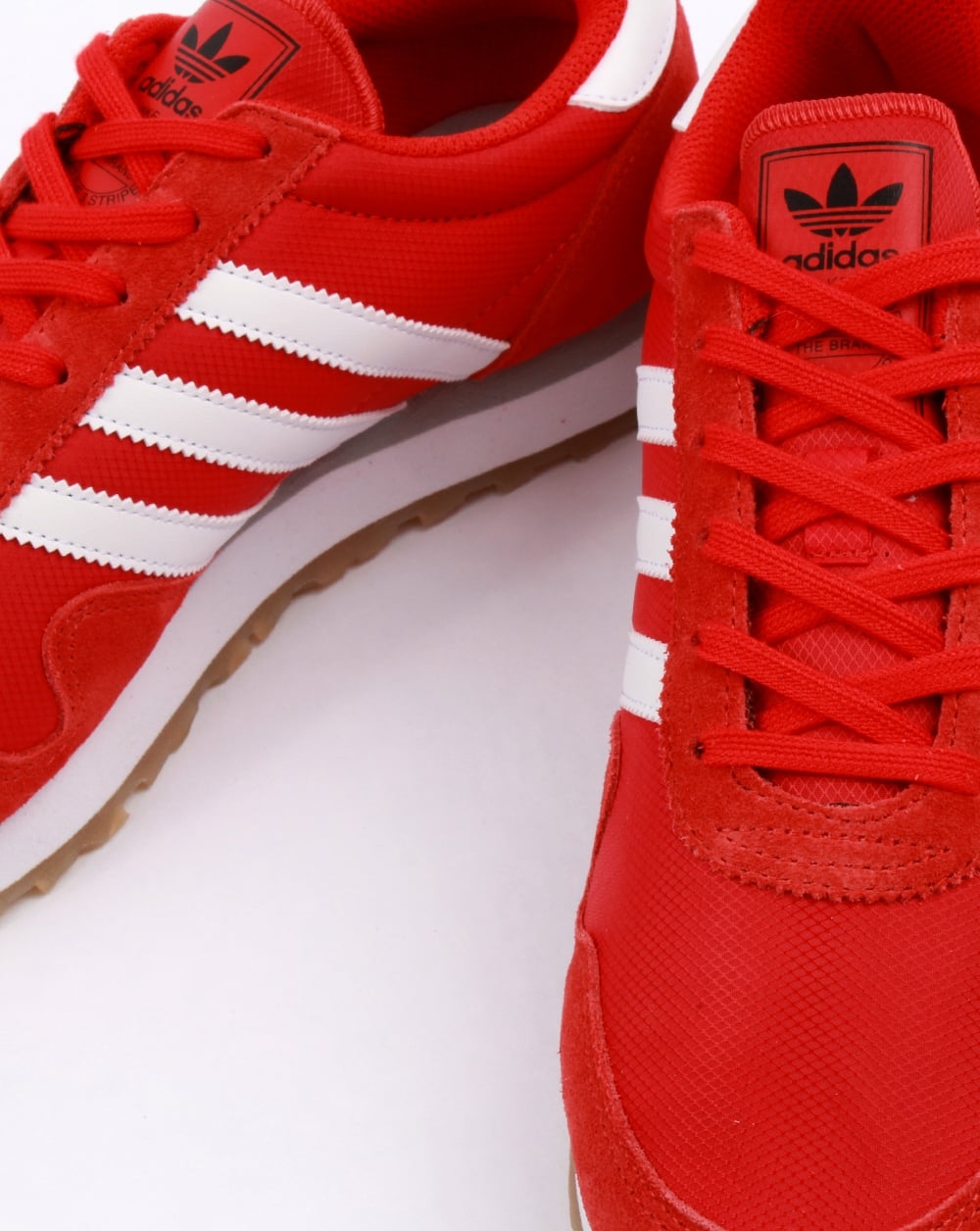 Adidas Haven Sneakers Rot/Weiß/Gummi