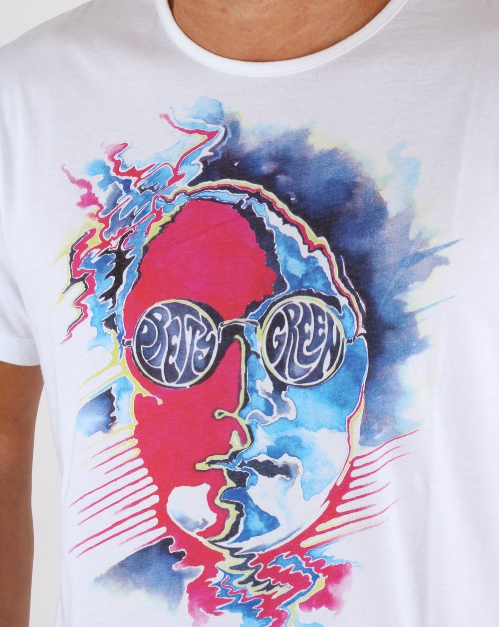 Pretty Green Hofmann T-Shirt Weiß