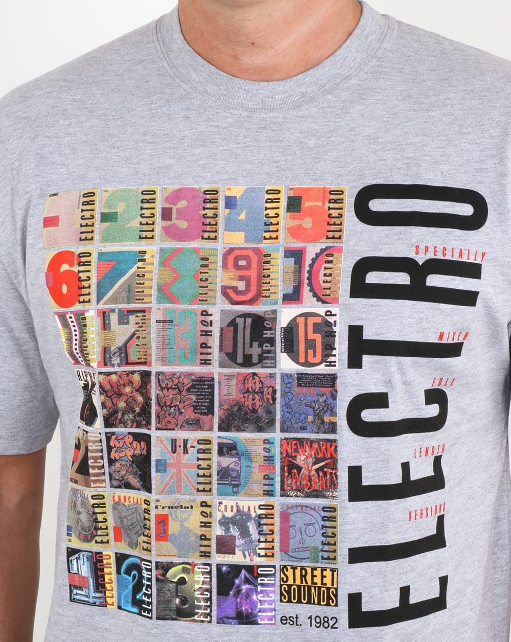 Street Sounds Electro T-Shirt Grau