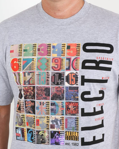 Street Sounds Electro T-Shirt Grau