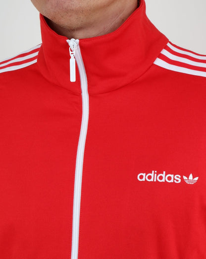 Adidas Originals Beckenbauer Trainingsjacke Rot/Weiß