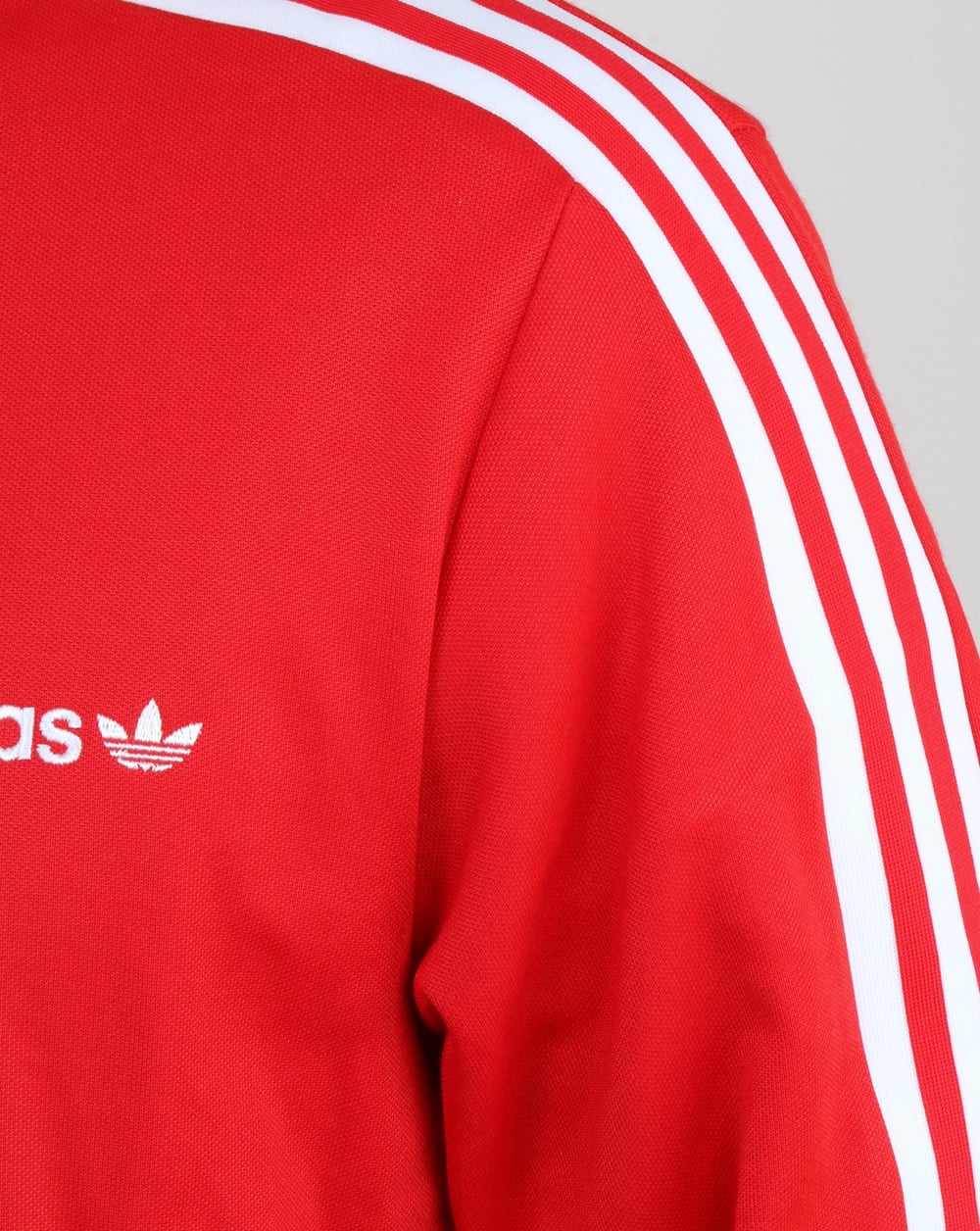 Adidas Originals Beckenbauer Trainingsjacke Rot/Weiß