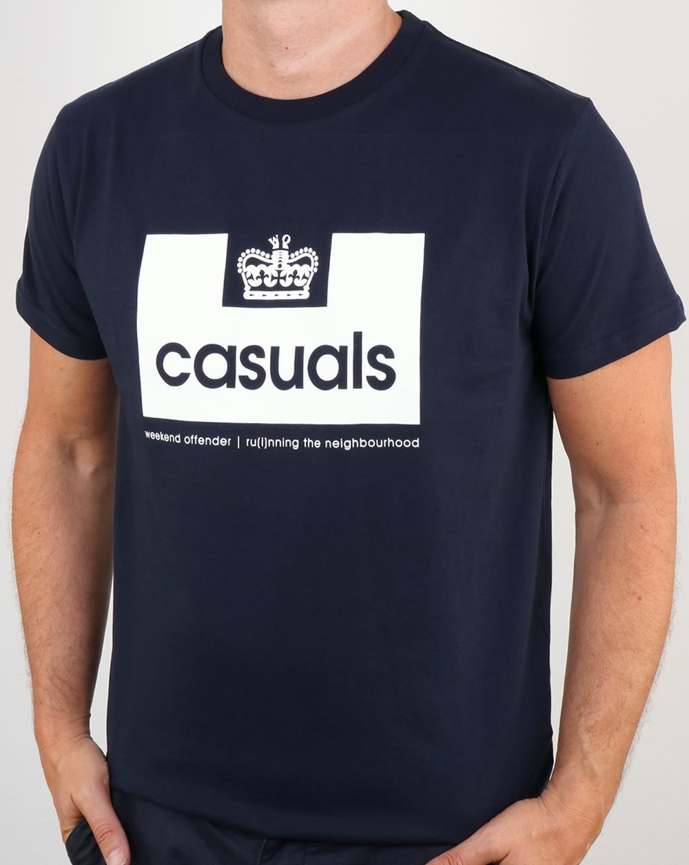 Weekend Offender Casuals T-Shirt Marineblau