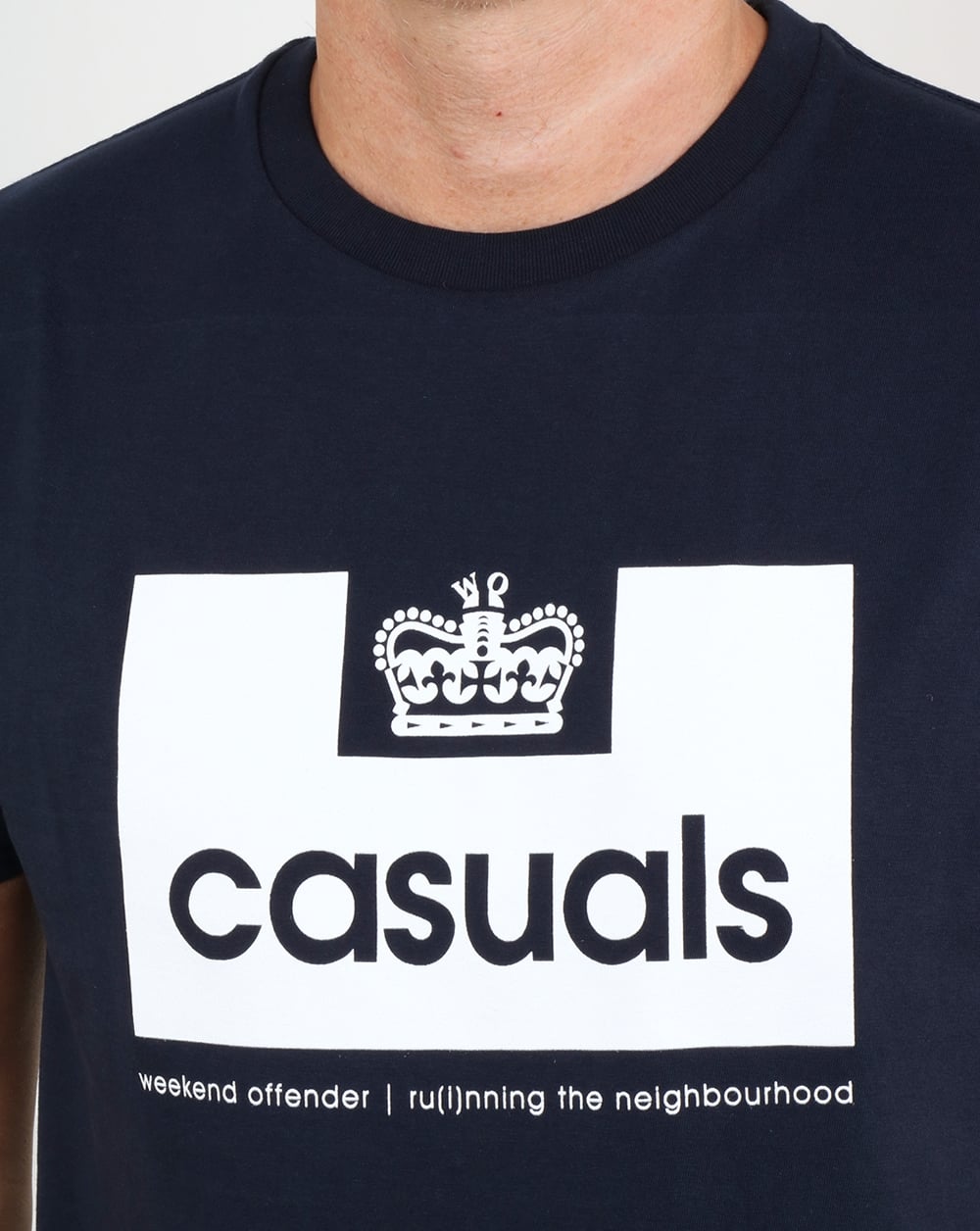 Weekend Offender Casuals T-Shirt Marineblau