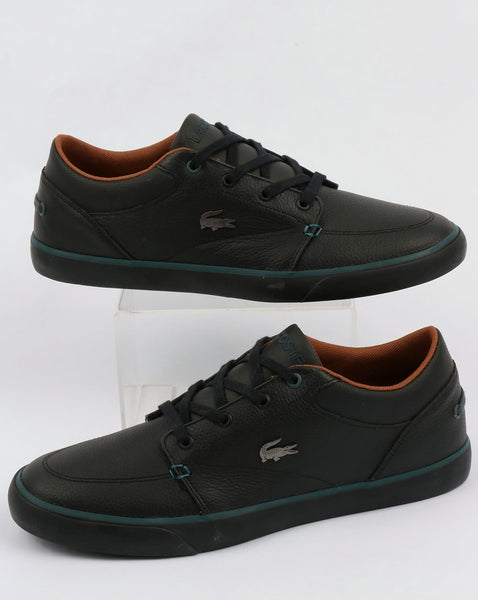 Lacoste Footwear Bayliss Leather Trainers Black