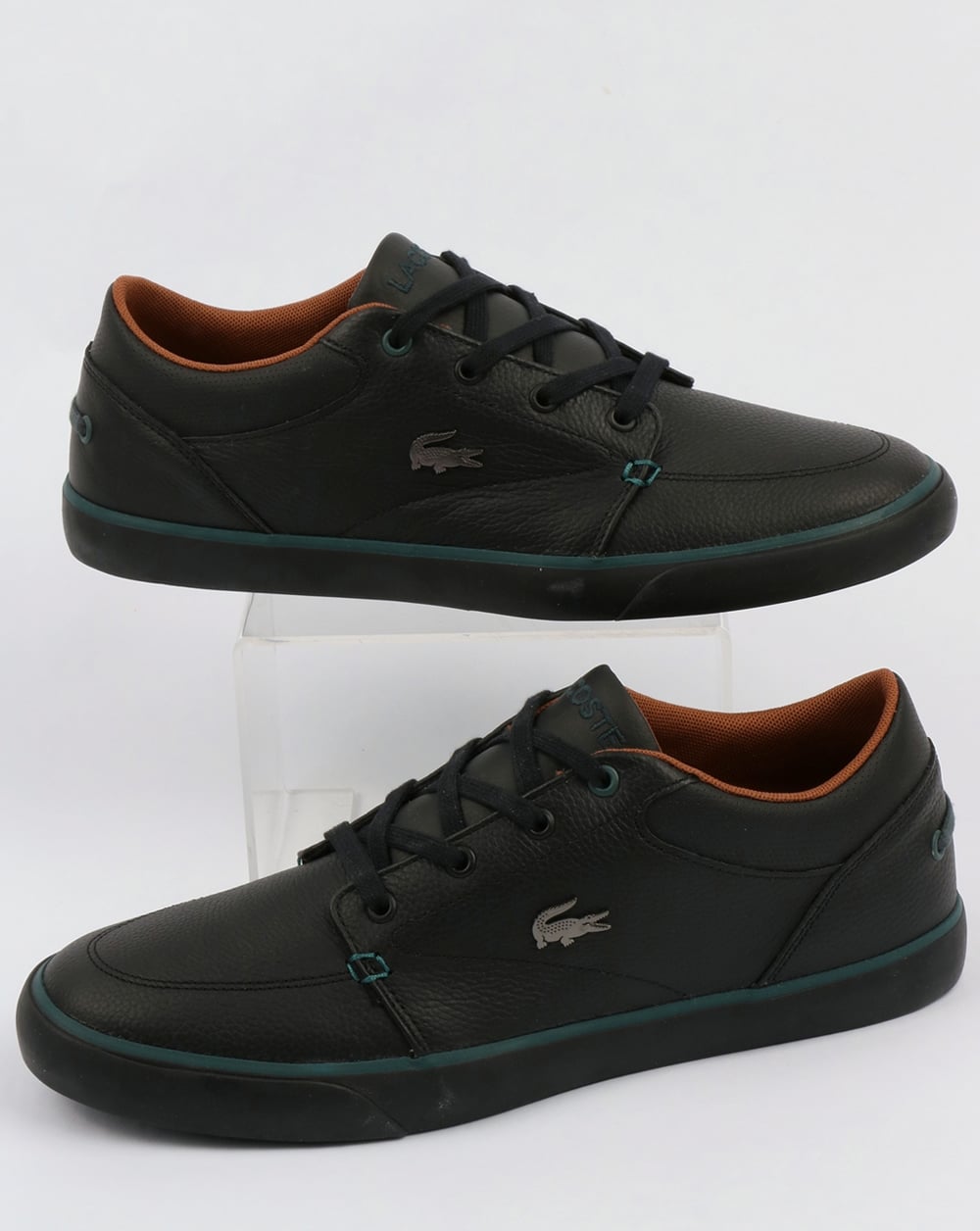 Lacoste Footwear Bayliss Leder-Sneaker in Schwarz