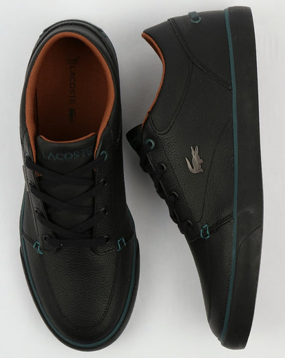 Lacoste Footwear Bayliss Leder-Sneaker in Schwarz