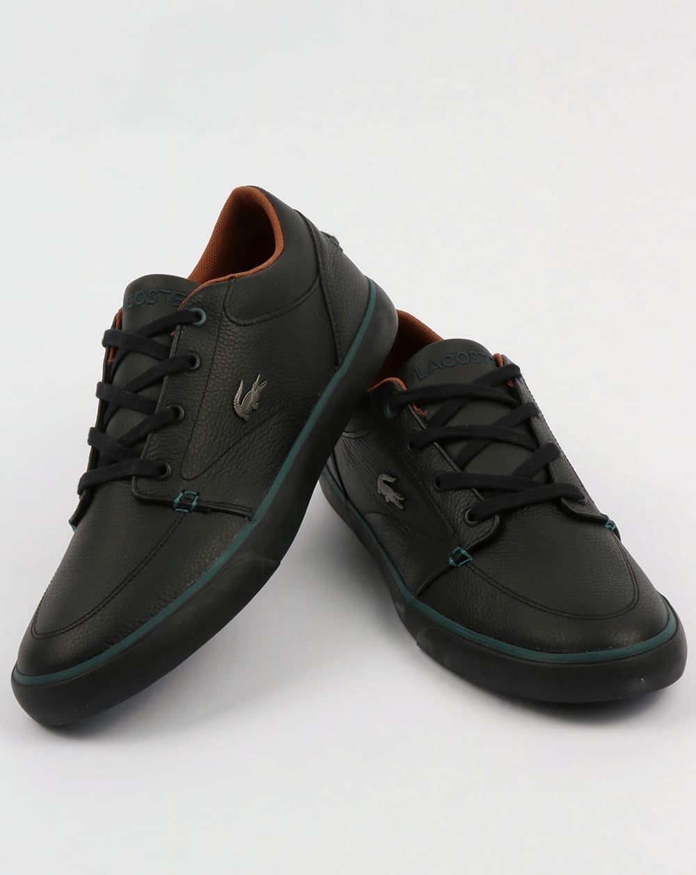 Lacoste Footwear Bayliss Leder-Sneaker in Schwarz