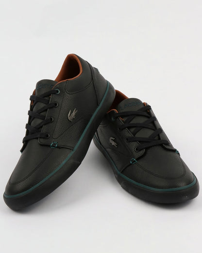 Lacoste Footwear Bayliss Leder-Sneaker in Schwarz