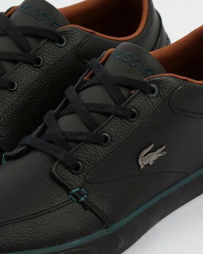 Lacoste Footwear Bayliss Leder-Sneaker in Schwarz