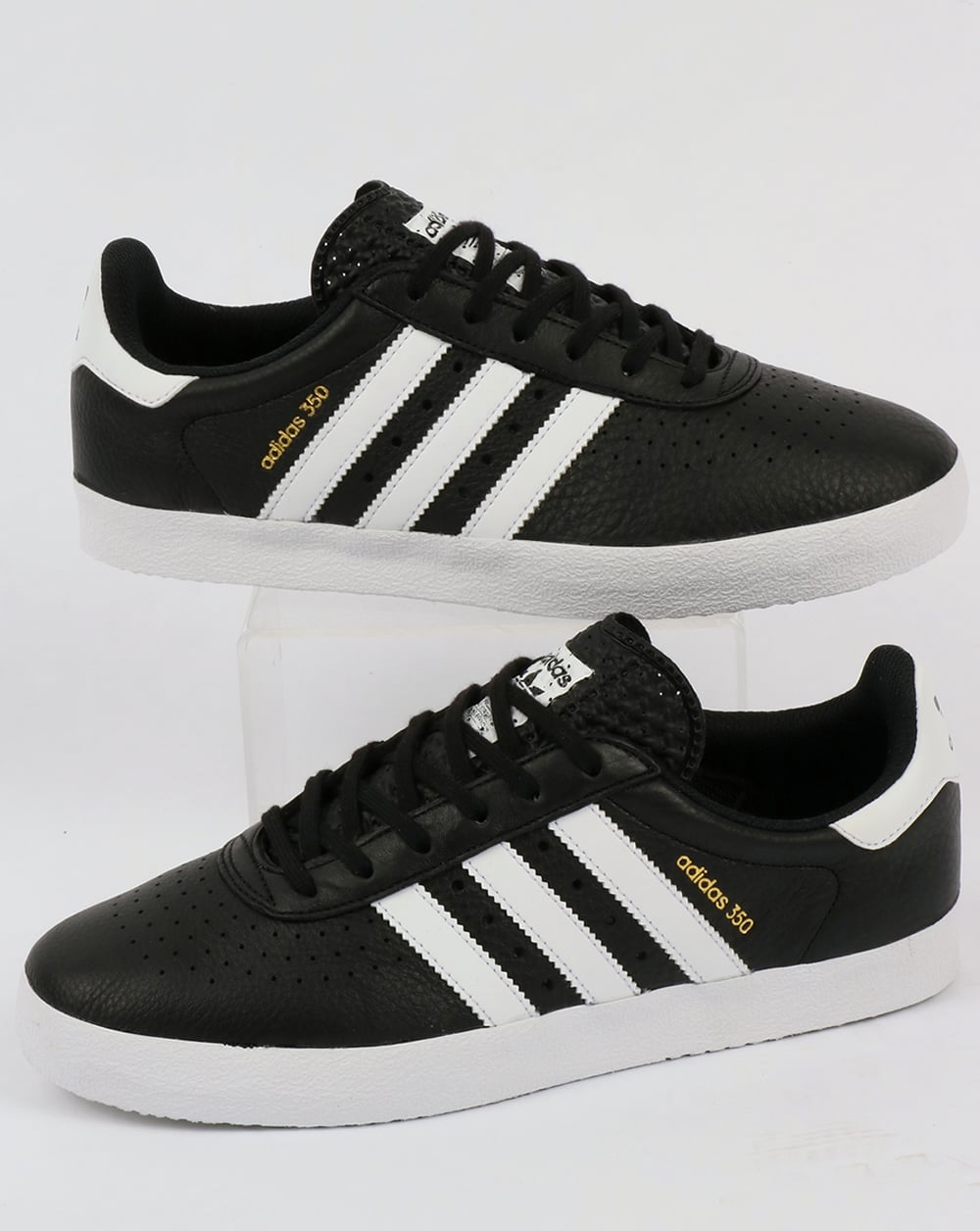 Adidas 350 Sneaker klassisch Schwarz/Weiß