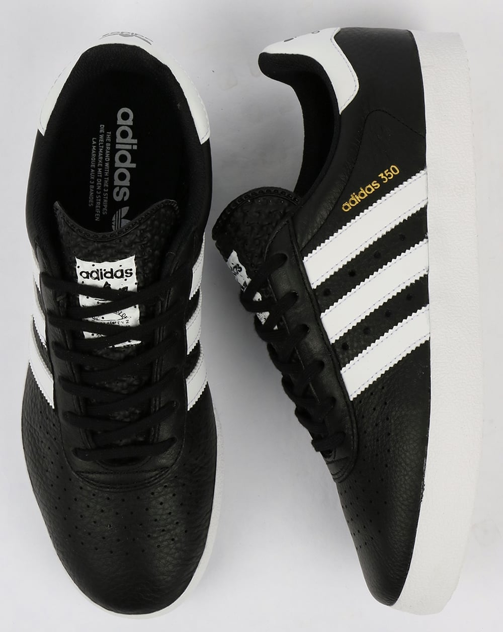 Adidas 350 Sneaker klassisch Schwarz/Weiß
