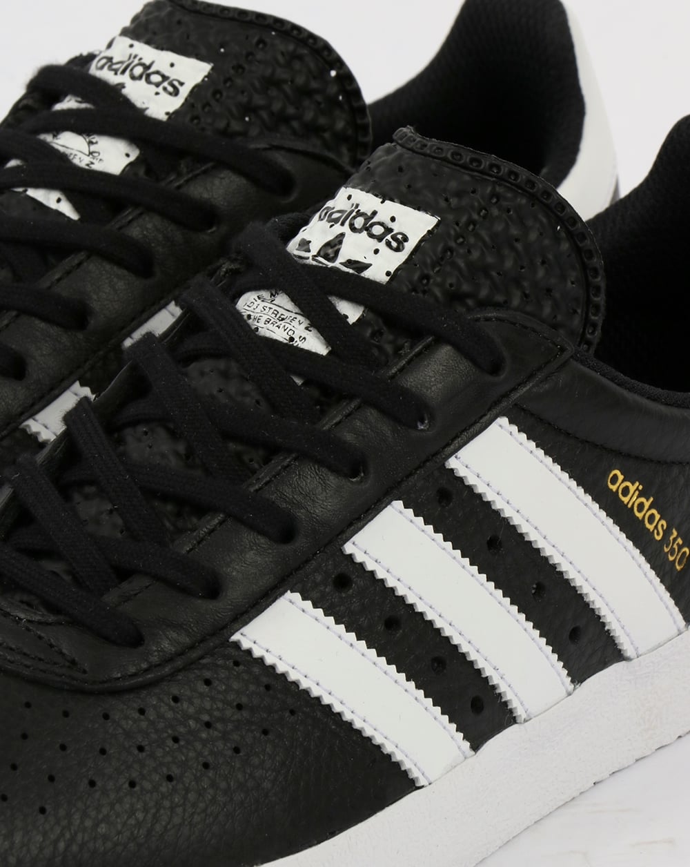 Adidas 350 Sneaker klassisch Schwarz/Weiß