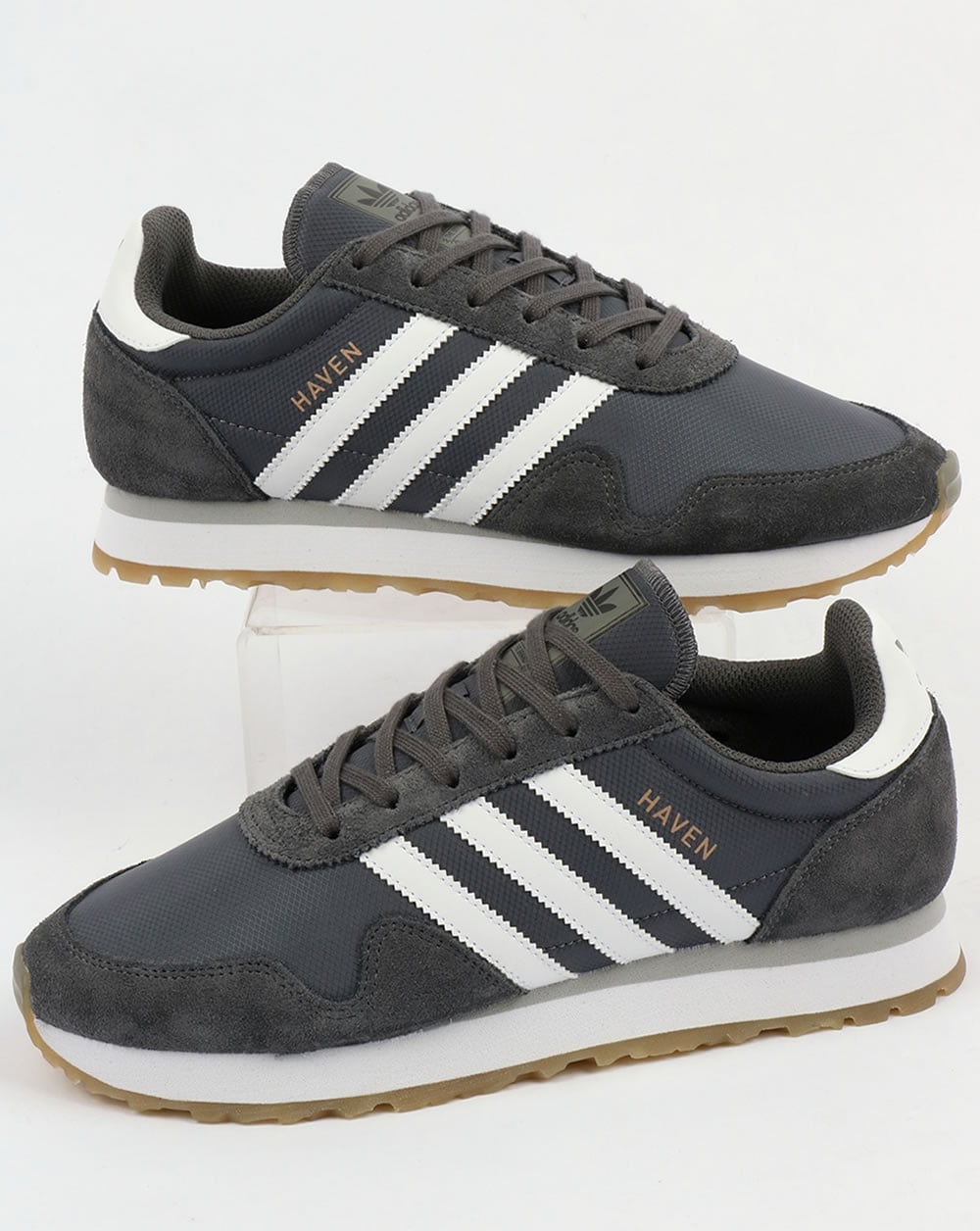 Adidas Haven Sneakers Grau/Weiß/Gummi