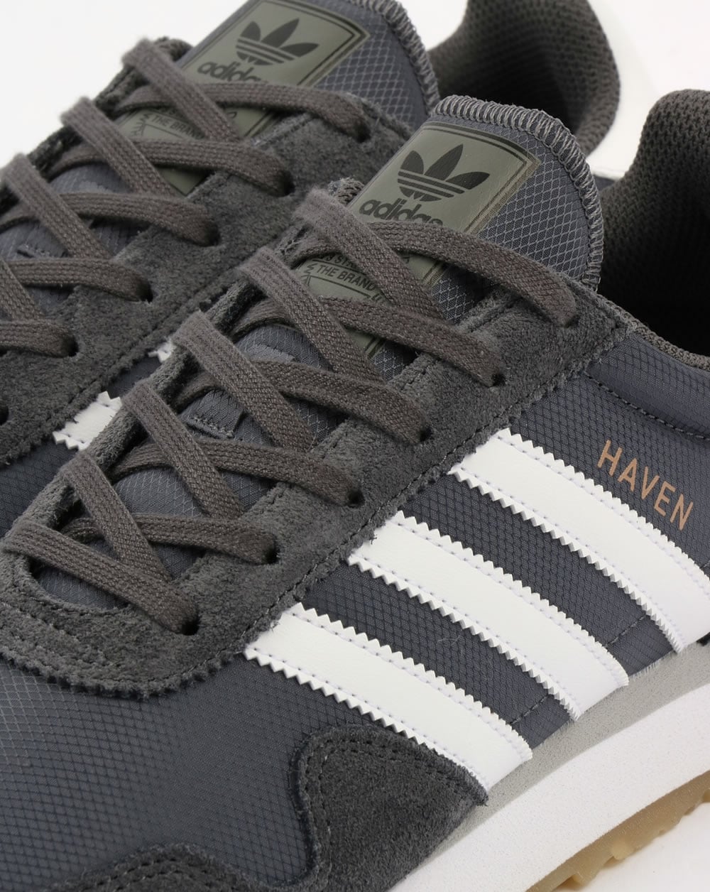 Adidas Haven Trainers Grey/White/Gum