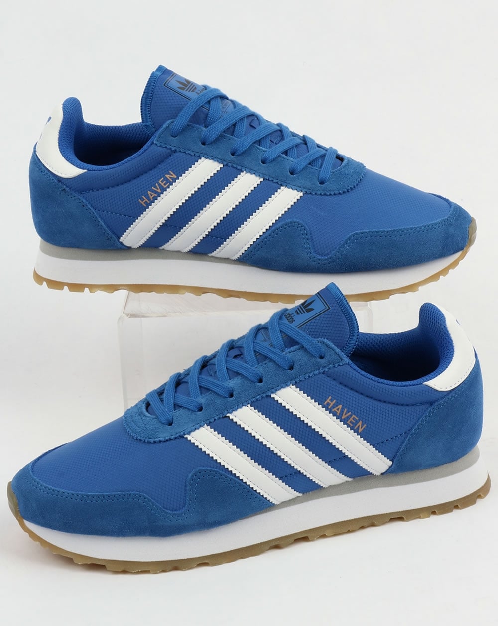 Adidas Haven Sneakers Blau/Weiß/Gummi