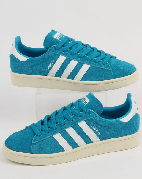 Adidas Campus Trainers Bold Aqua/White