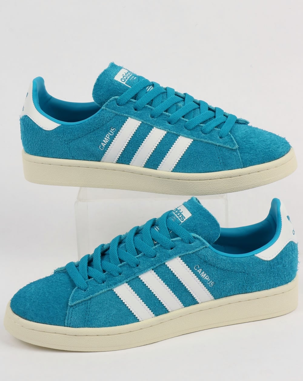 Adidas Campus Trainers Aqua/Weiß