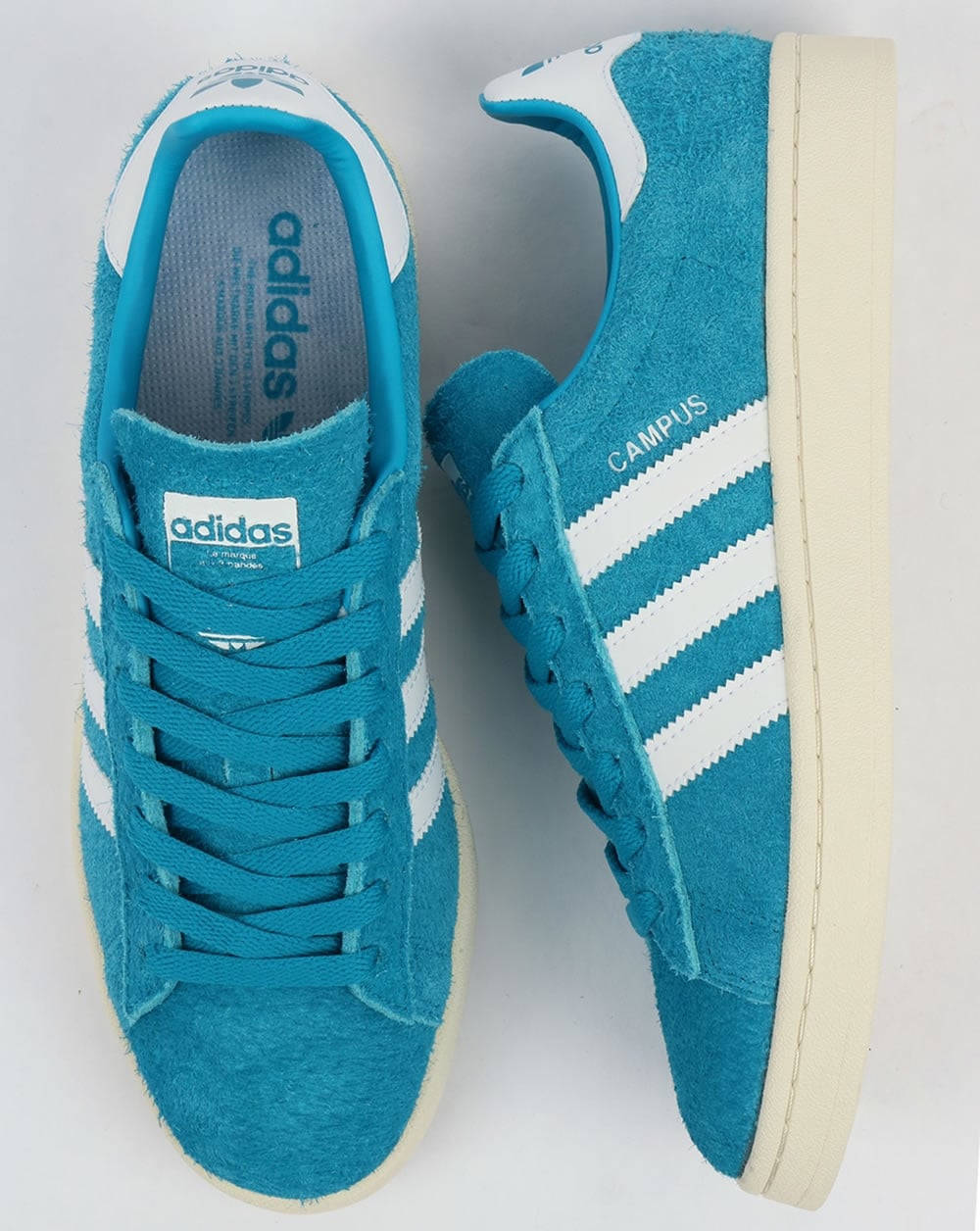 Adidas Campus Trainers Aqua/Weiß