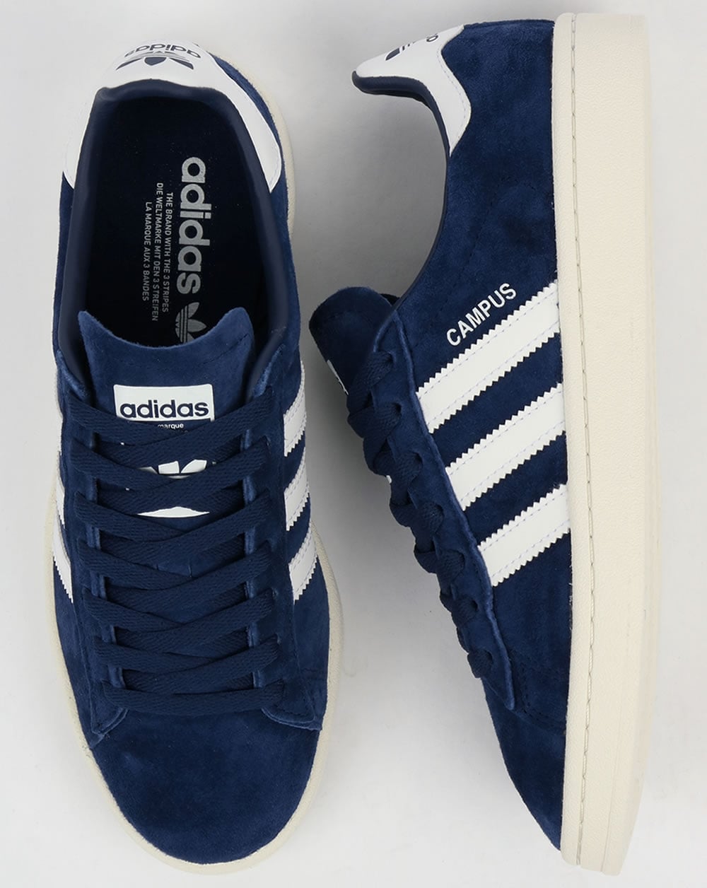 Adidas Campus Sneakers Marineblau/Weiß
