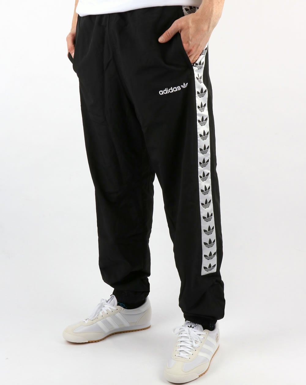 Adidas Originals Tnt Tape Windhose Schwarz/Weiß